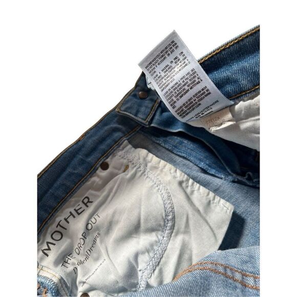 MOTHER Denim The Dropout Ankle Light Wash Size 28 - Picture 7 of 16
